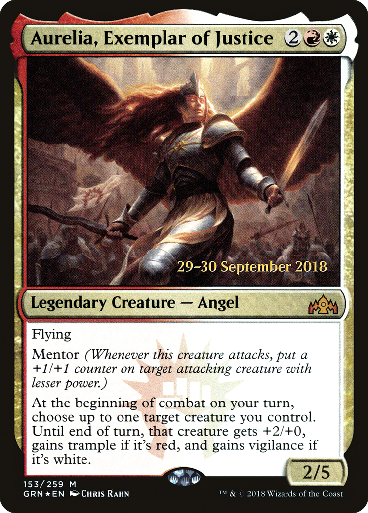 Aurelia, Exemplar of Justice [PRE - 153]