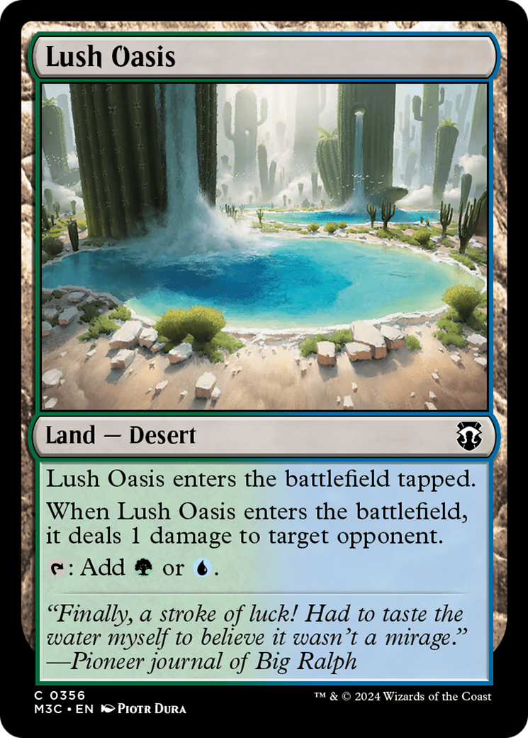 Lush Oasis [M3C - 356]