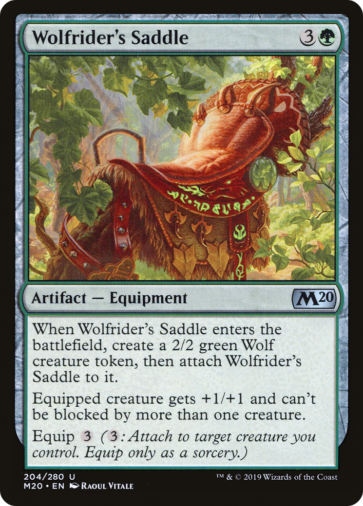 Wolfrider's Saddle [M20 - 204]