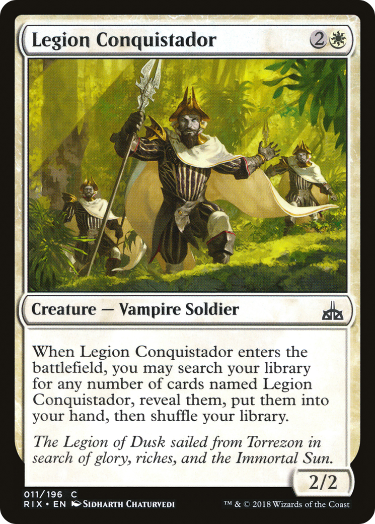 Legion Conquistador [RIX - 11]