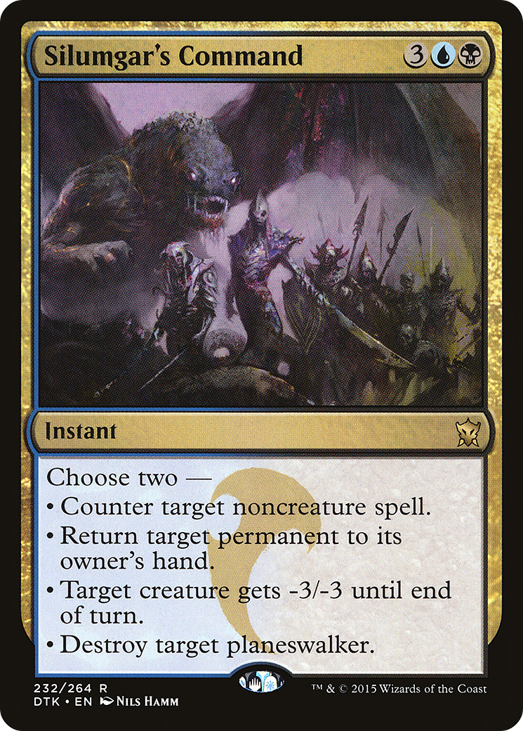 Silumgar's Command [DTK - 232]