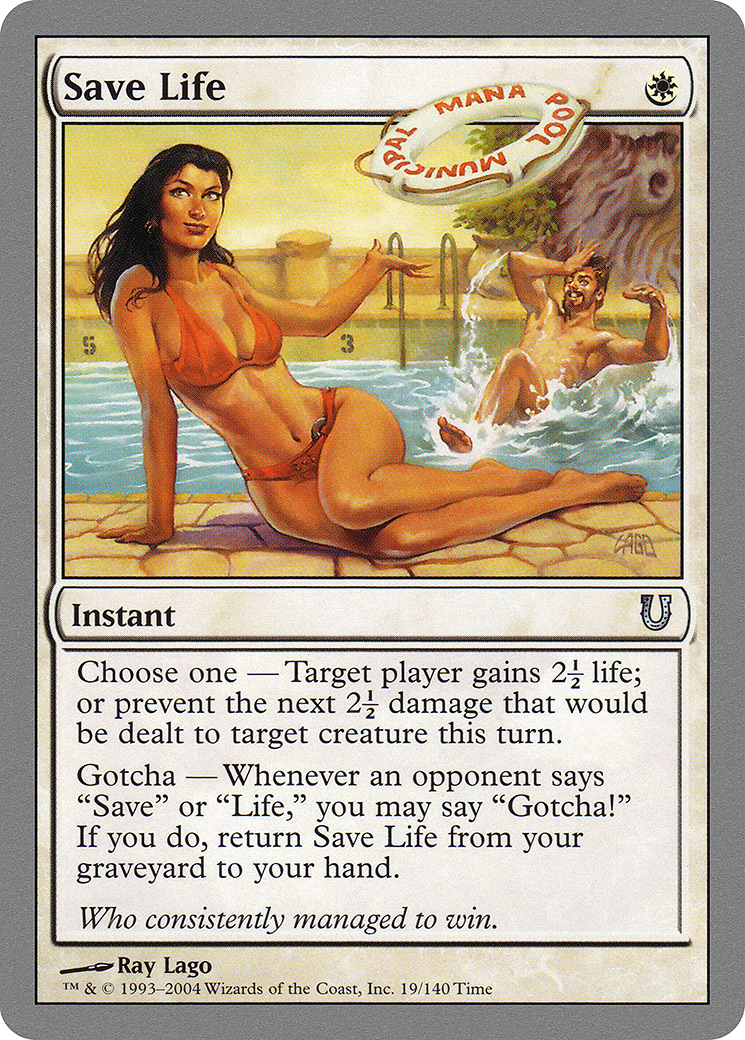 Save Life [UNH - 19]