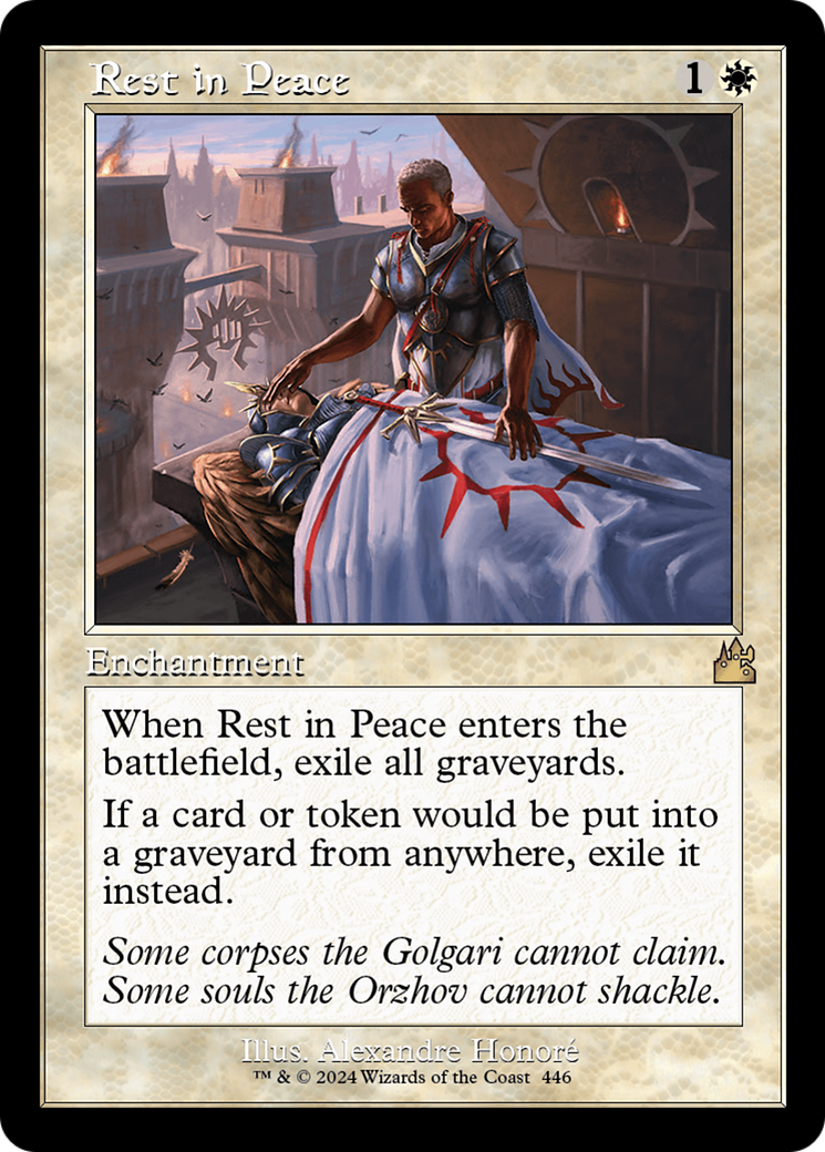 Rest in Peace (Retro Frame) [RVR - 446]