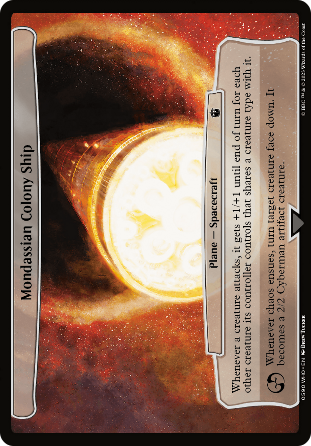 Mondassian Colony Ship [WHO - 590]