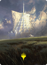 Minas Tirith // Minas Tirith (ALTR-055) - Tales of Middle-earth Art Series (Borderless)