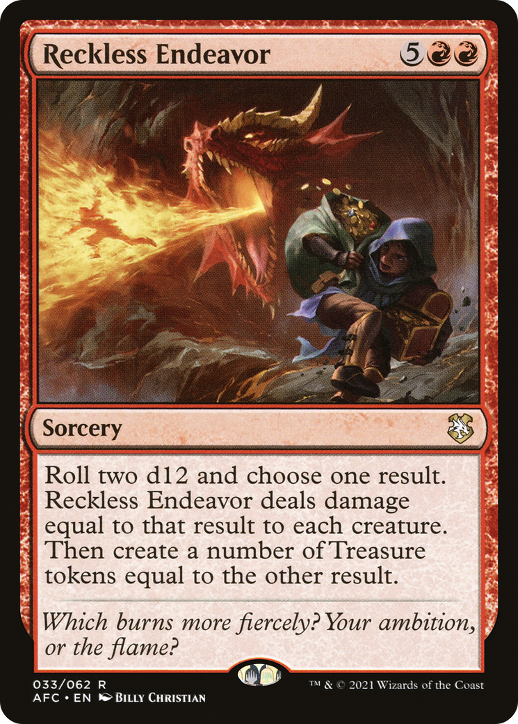 Reckless Endeavor [AFC - 33]