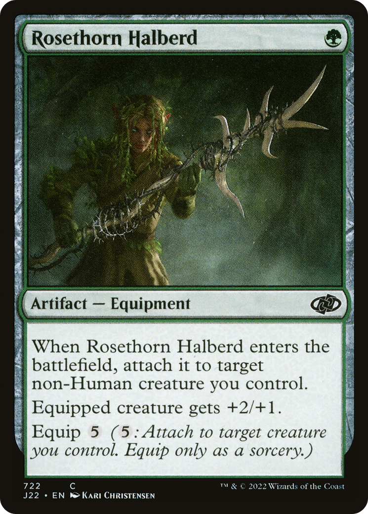 Rosethorn Halberd [J22 - 722]
