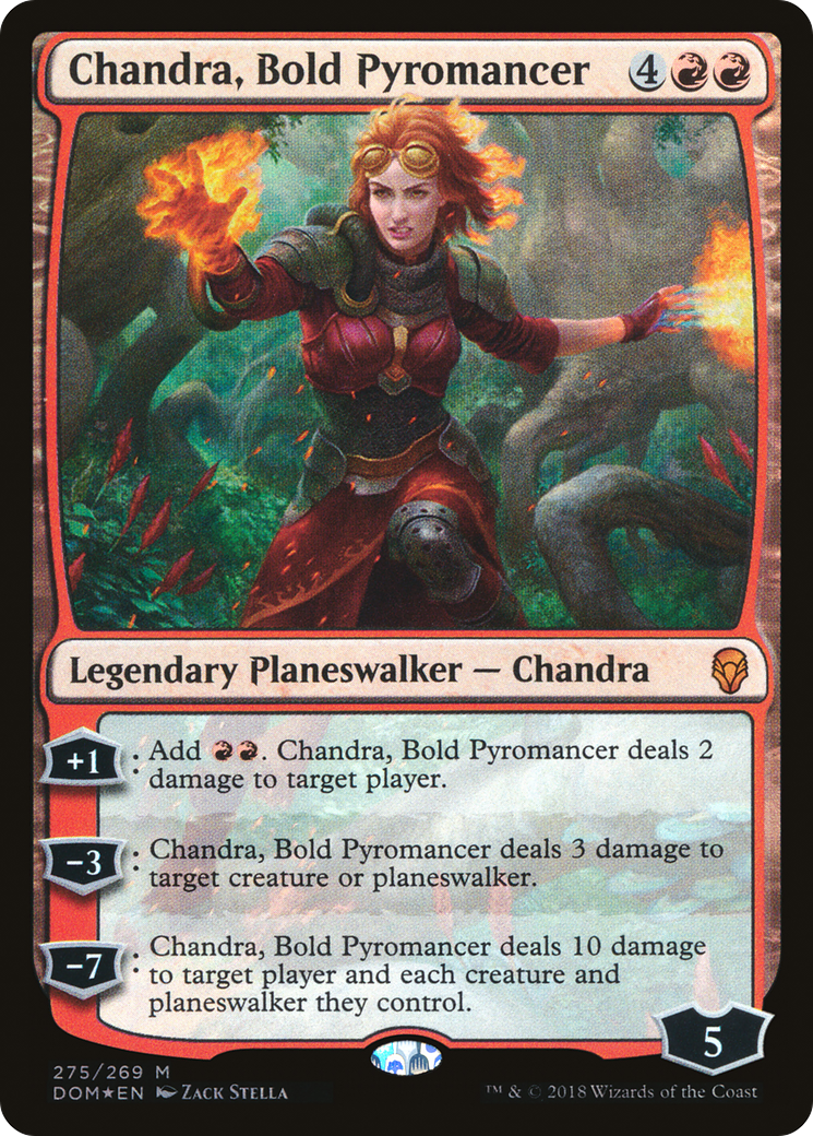 Chandra, Bold Pyromancer [DOM - 275]