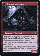 Ill-Tempered Loner (PRE-162) - Innistrad: Crimson Vow Promos: (Double Faced Transform) Foil