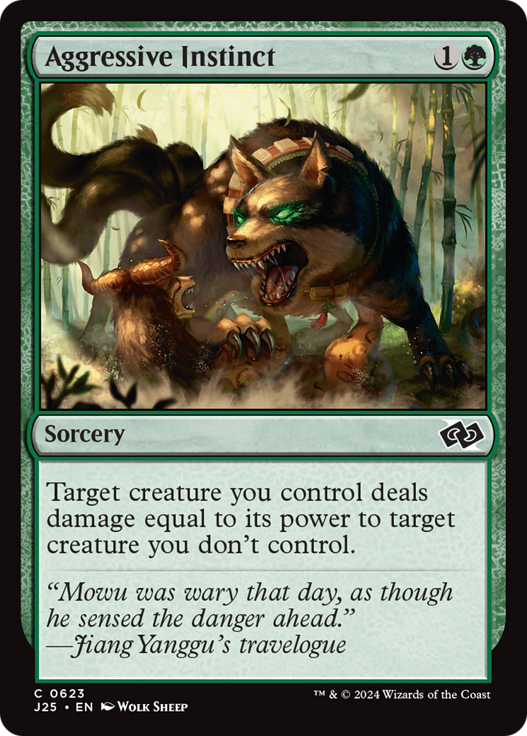 Aggressive Instinct (J25-623) - Foundations Jumpstart