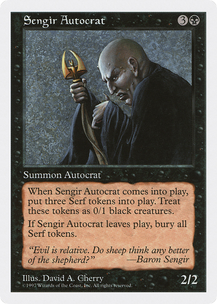 Sengir Autocrat [5ED - N/A]