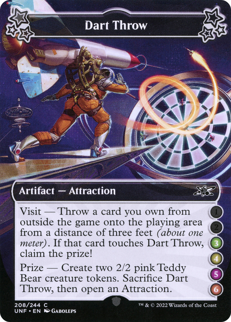 Dart Throw (3-4-5-6) [UNF - 208]