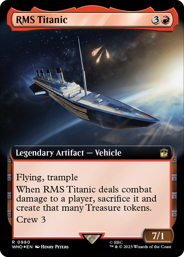 RMS Titanic (Extended Art) (Surge Foil) [WHO - 980]