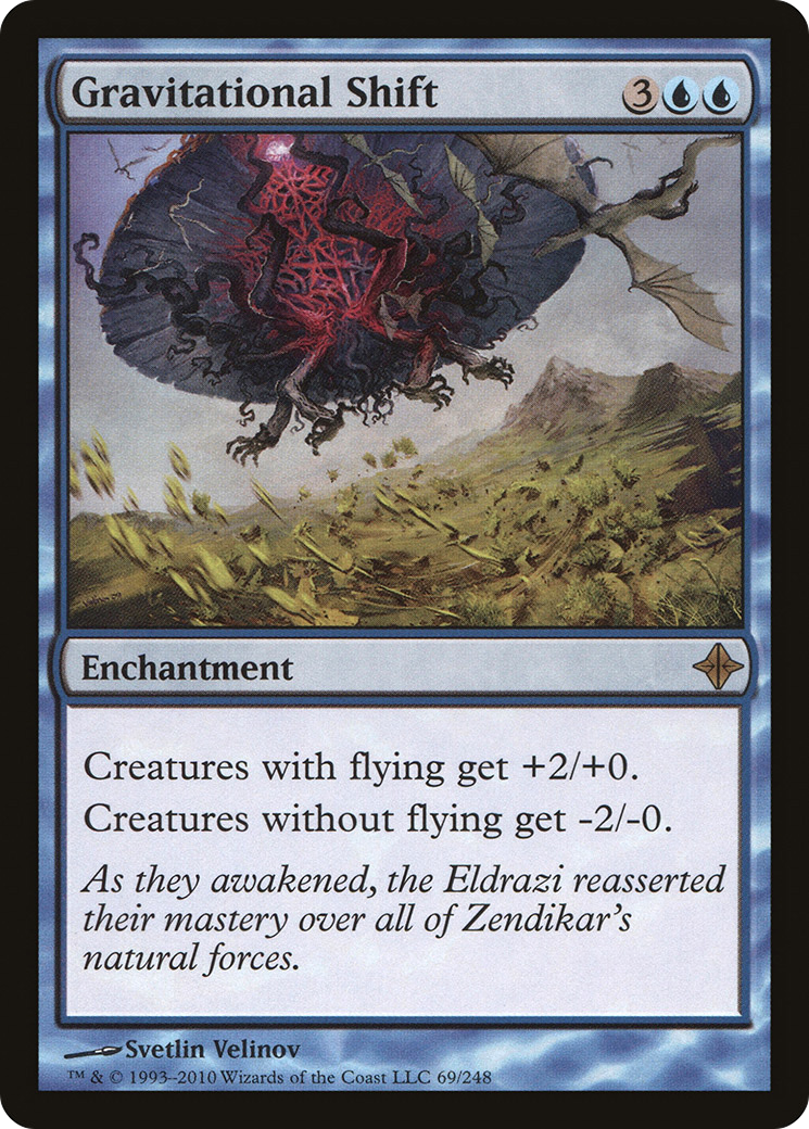 Gravitational Shift (ROE-069) - Rise of the Eldrazi Foil
