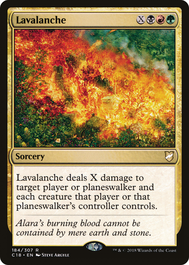 Lavalanche [C18 - 184]