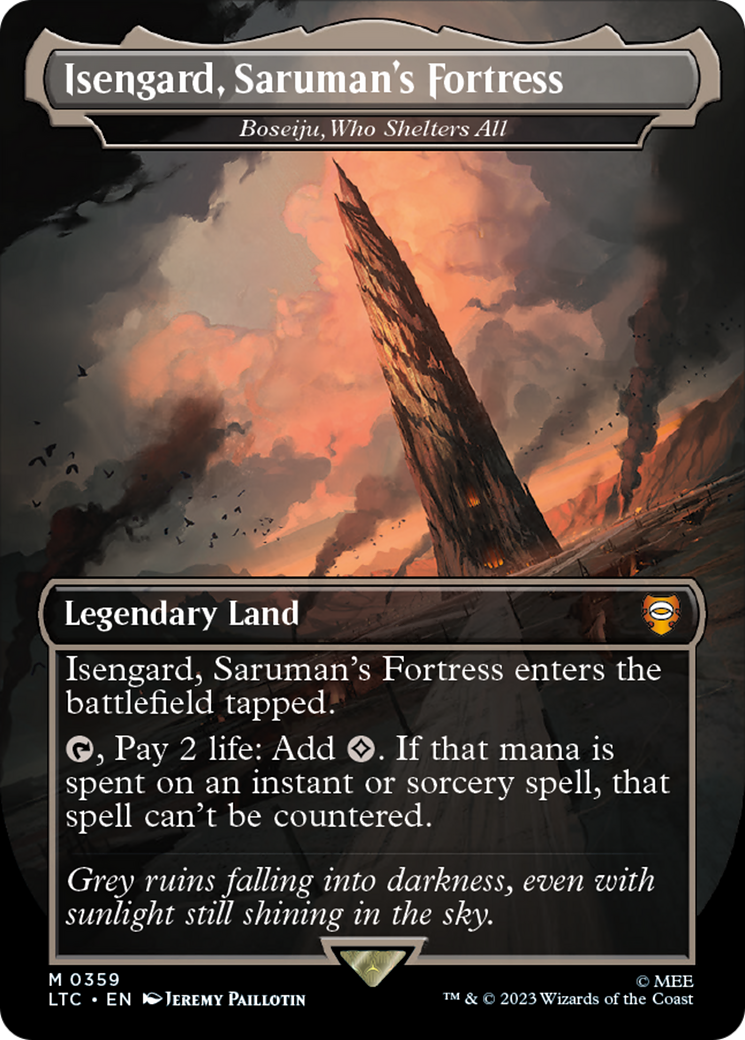 Isengard, Saruman's Fortress - Boseiju, Who Shelters All [LTC - 359]