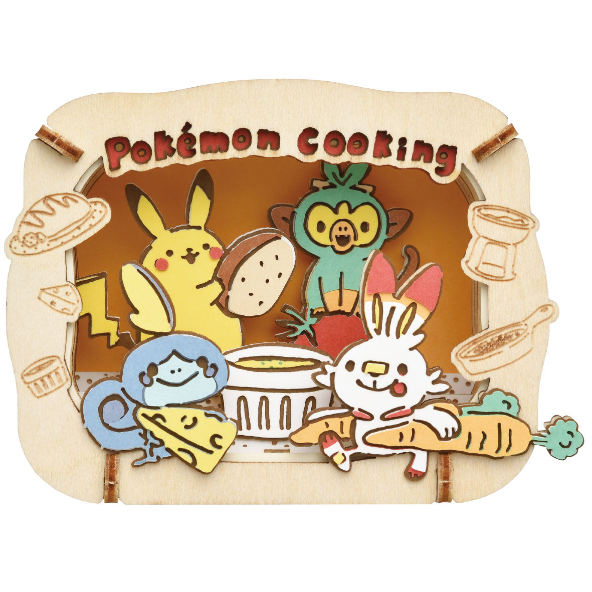 Pokemon Paper Theater - Pokemon Cooking