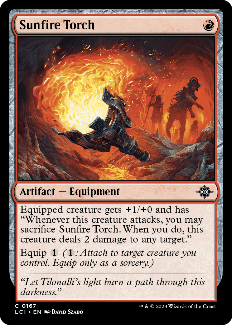 Sunfire Torch (LCI-167) - The Lost Caverns of Ixalan