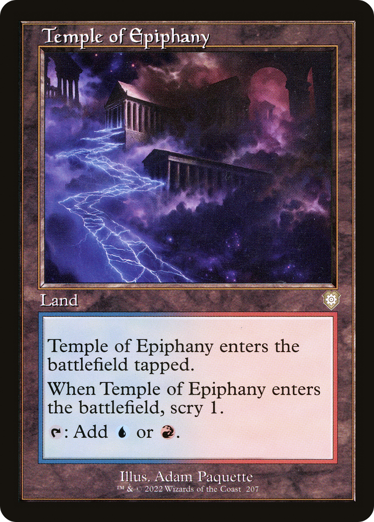 Temple of Epiphany (Retro Frame) [BRC - 207]