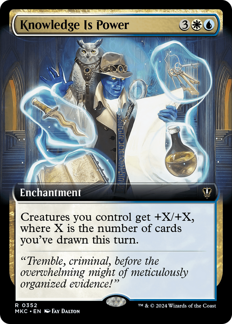 Knowledge is Power (Extended Art) [MKC - 352]