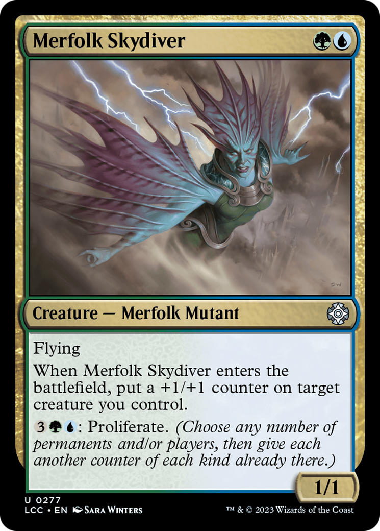 Merfolk Skydiver [LCC - 277]