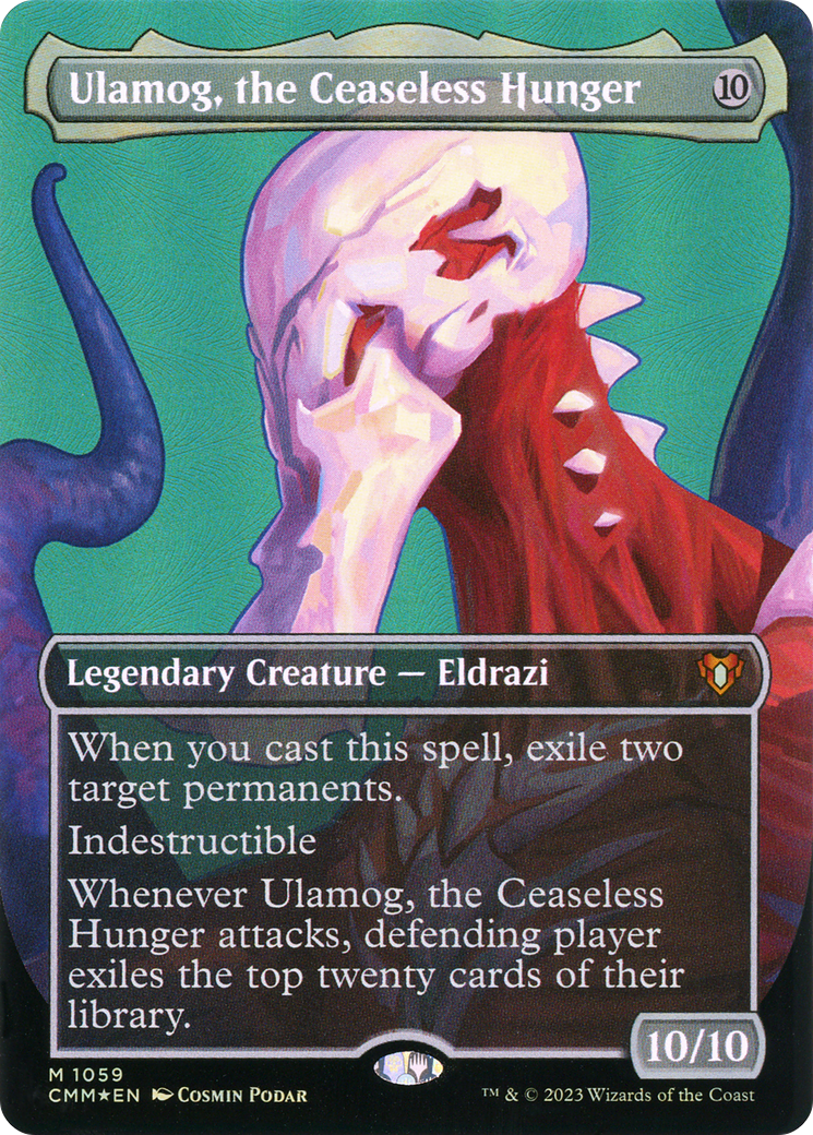 Ulamog, the Ceaseless Hunger (Textured Foil) [CMM - 1059]