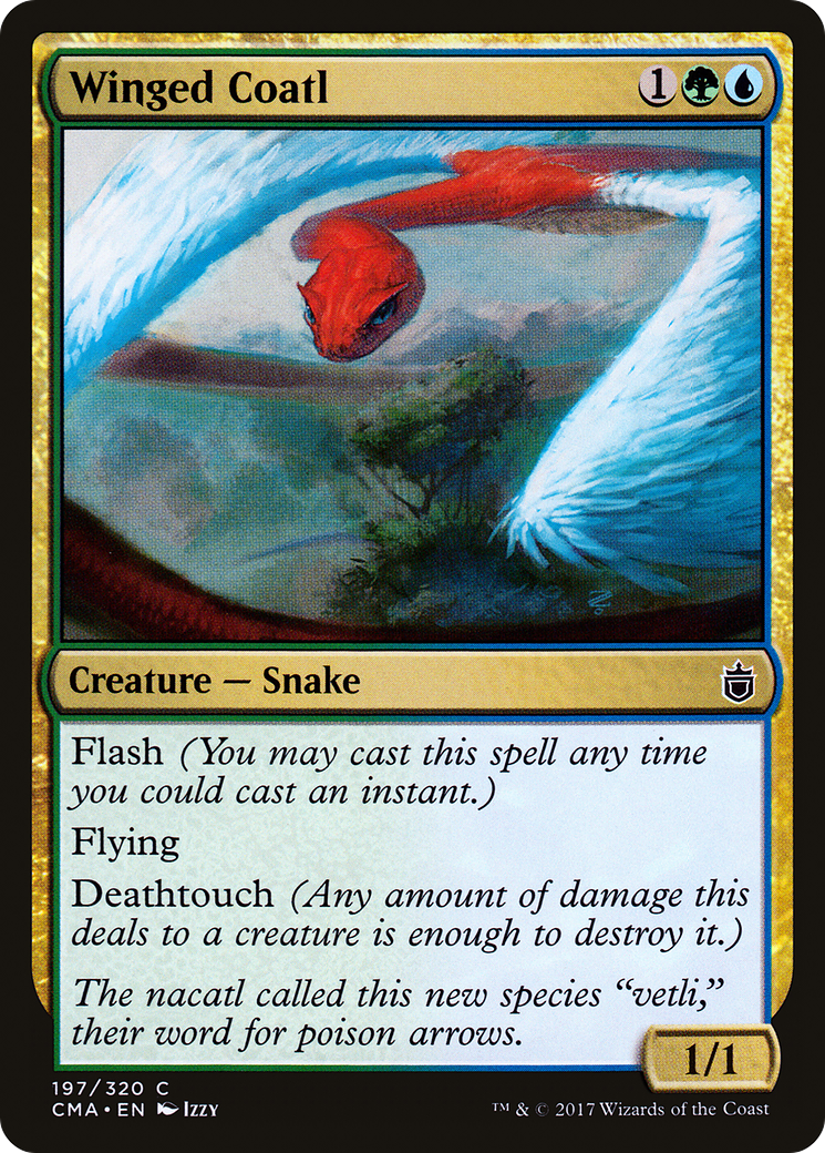 Winged Coatl [CMA - 197]