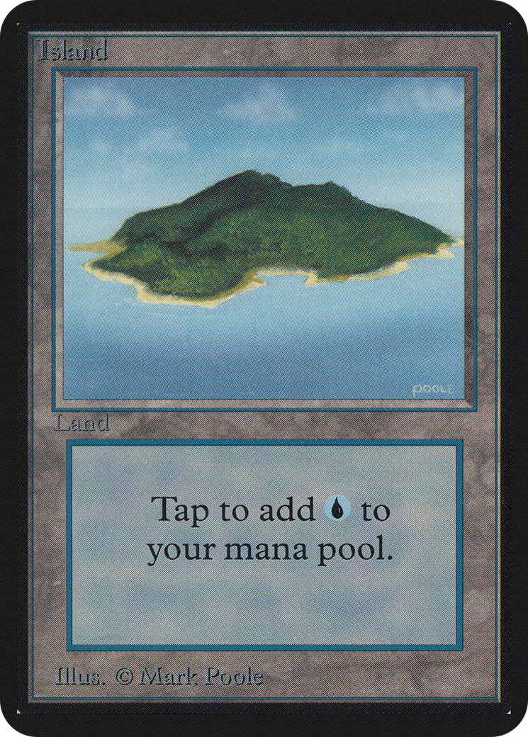 Island (B) (LEA-289) - Limited Edition Alpha