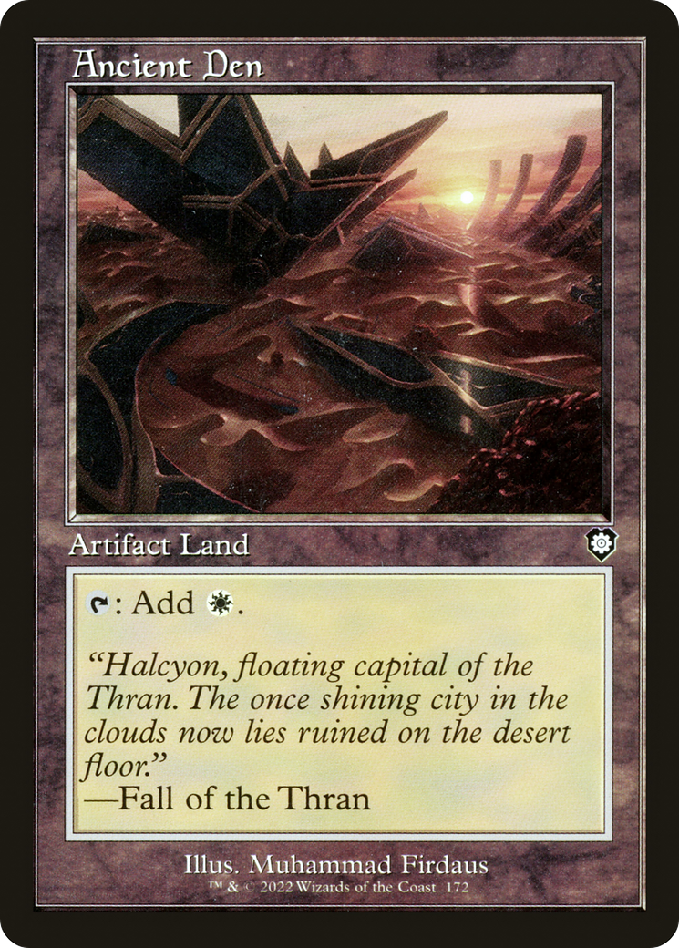 Ancient Den (Retro Frame) [BRC - 172]