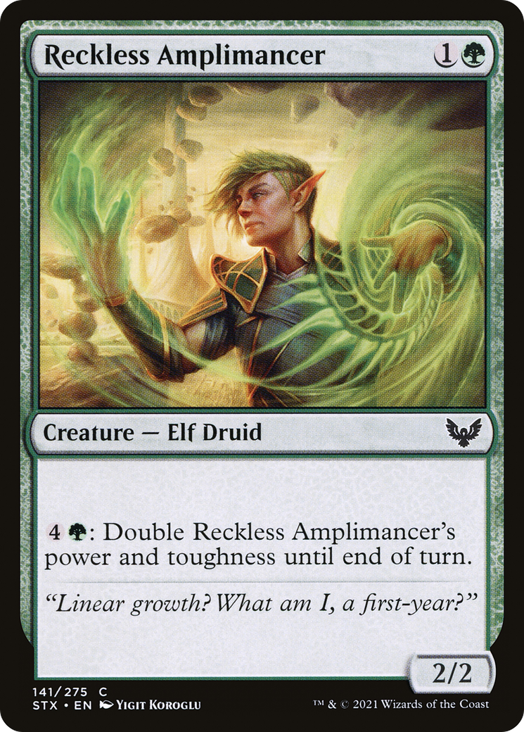 Reckless Amplimancer [STX - 141]