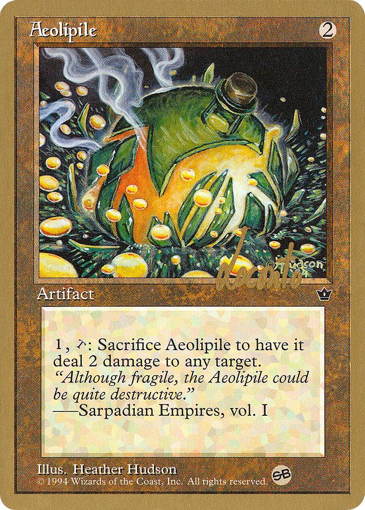 Aeolipile - 1996 Michael Loconto (FEM) (SB) (WCD-) - Pro Tour Collector Set