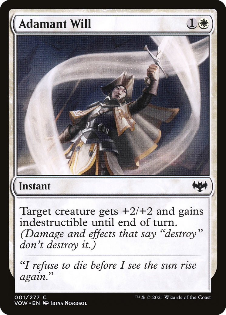 Adamant Will [VOW - 1]