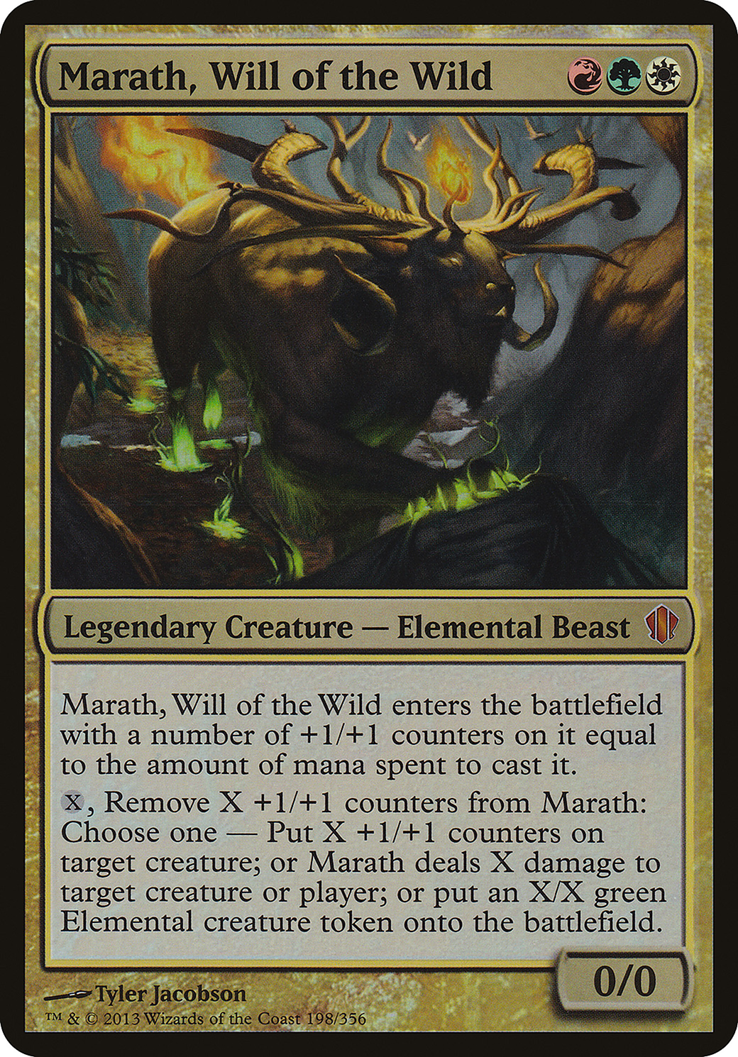 Marath, Will of the Wild (Commander 2013) [OVER - 198]