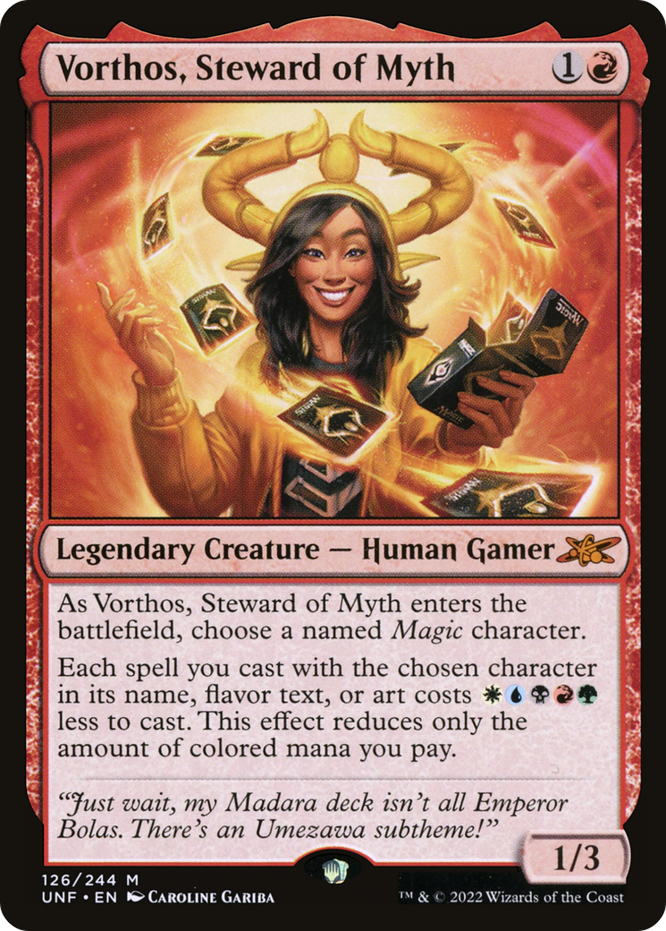 Vorthos, Steward of Myth [UNF - 126]