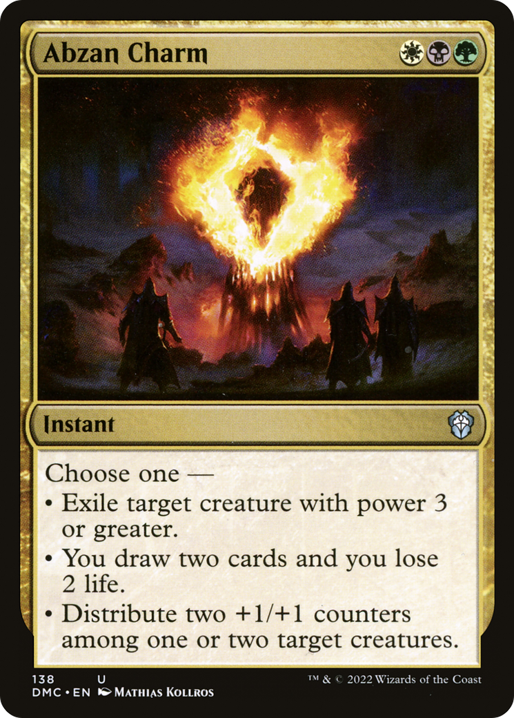 Abzan Charm [DMC - 138]