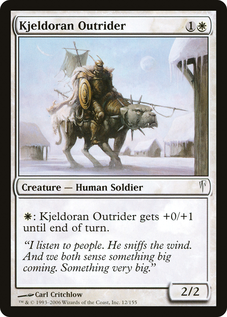 Kjeldoran Outrider [CSP - 12]