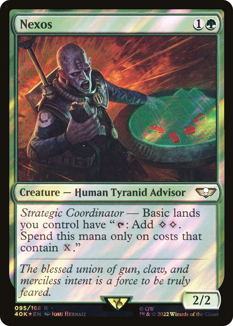Nexos (Surge Foil) (40K-95★) - Warhammer 40,000 Commander Foil