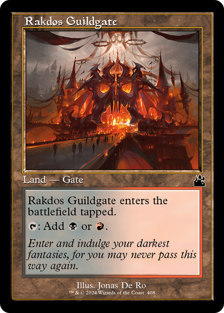 Rakdos Guildgate (Retro Frame) [RVR - 408]