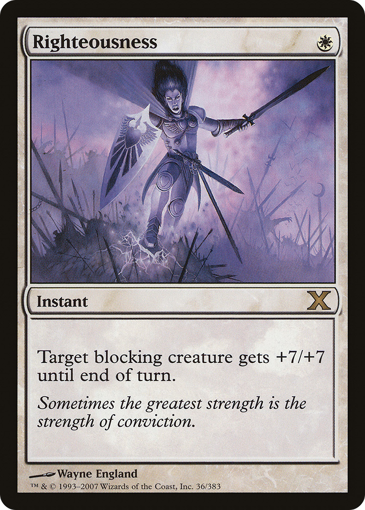 Righteousness [10E - 36]