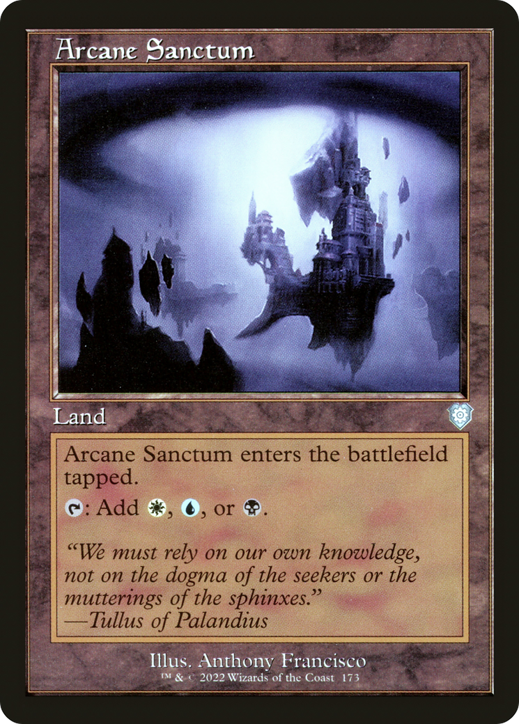 Arcane Sanctum (Retro Frame) [BRC - 173]