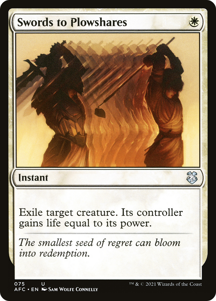 Swords to Plowshares [AFC - 75]