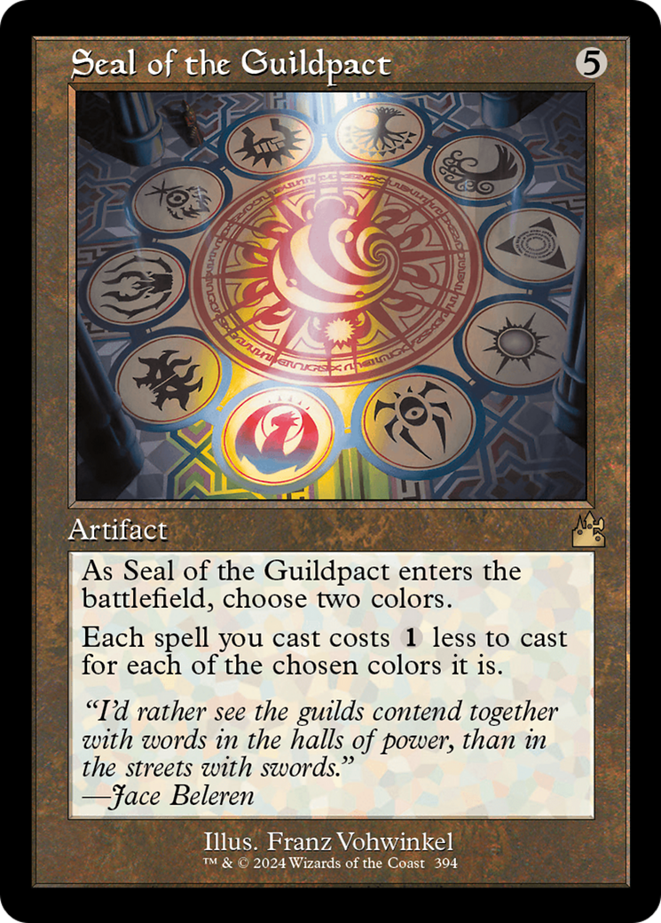 Seal of the Guildpact (Retro Frame) [RVR - 394]