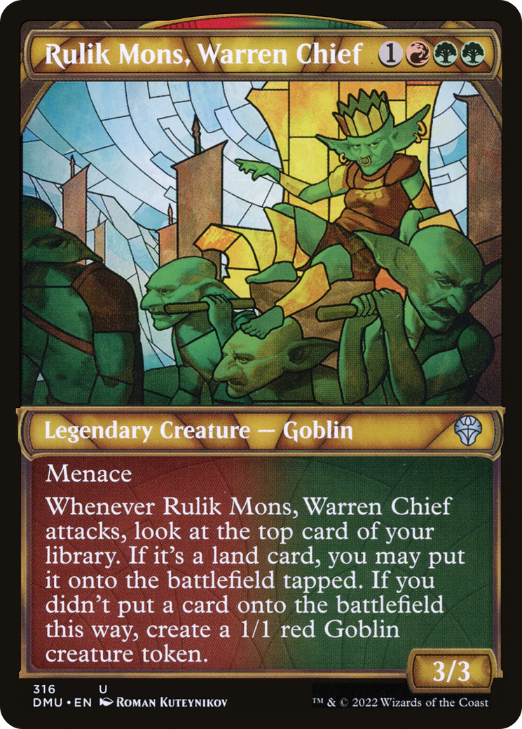 Rulik Mons, Warren Chief (Showcase) [DMU - 316]