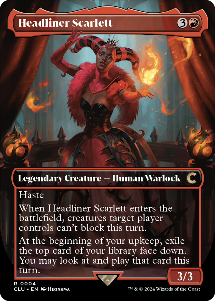 Headliner Scarlett (Borderless) [CLU - 4]