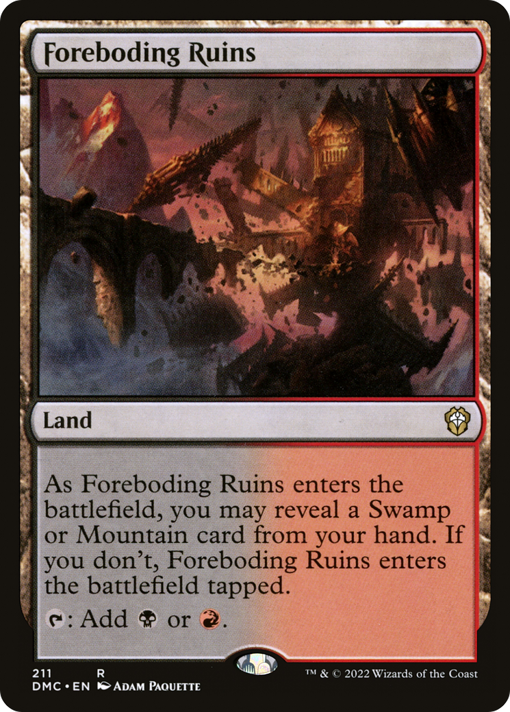 Foreboding Ruins [DMC - 211]