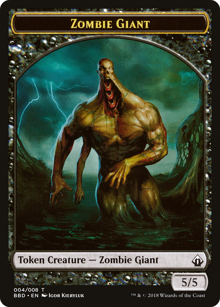Zombie Giant Token [BBD - 4]