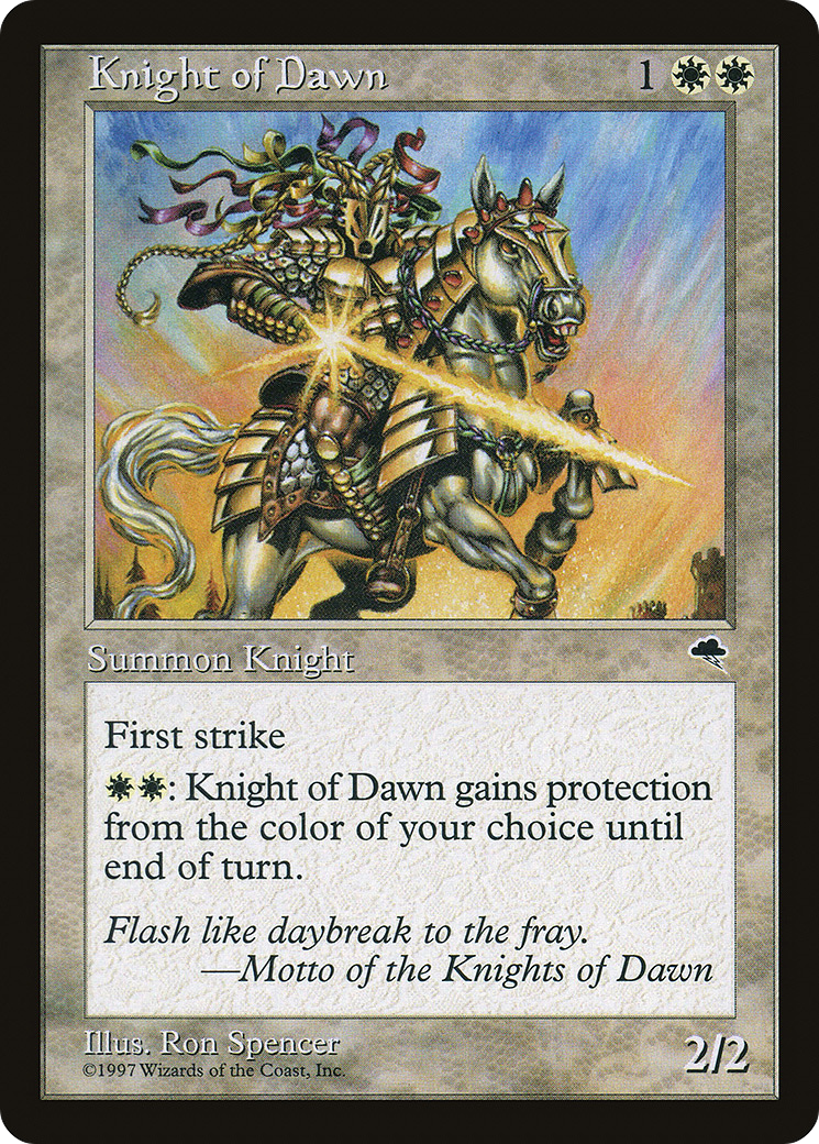 Knight of Dawn [TMP - 26]