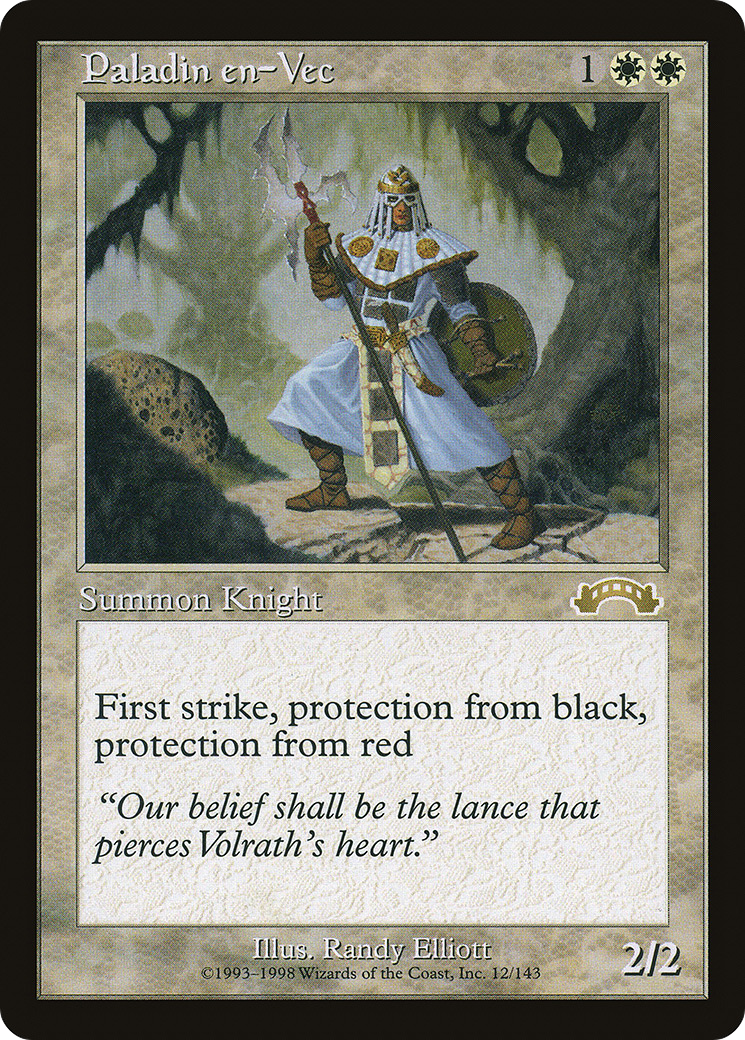 Paladin en-Vec [EXO - 12]