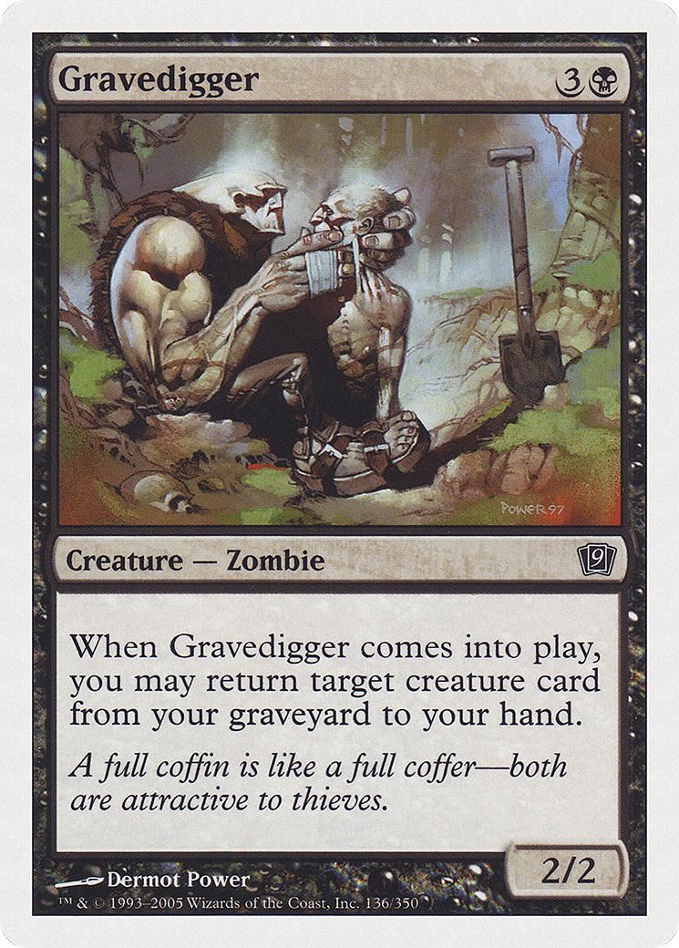 Gravedigger (9ED-136) - 9th Edition