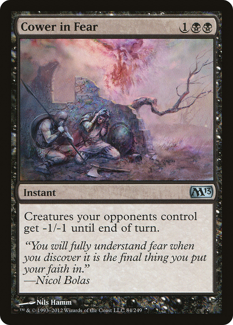 Cower in Fear [M13 - 84]